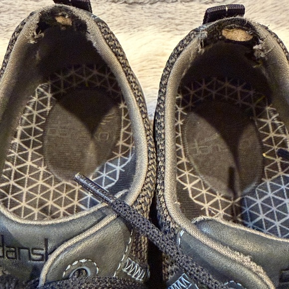 Dansko Paisley Waterproof Navy Shoes - Picture 9 of 10